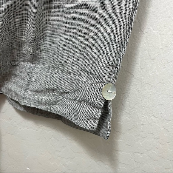 Goddess Gear Cropped Wide Leg Organic Linen Pants Size Small - Picture 4 of 10